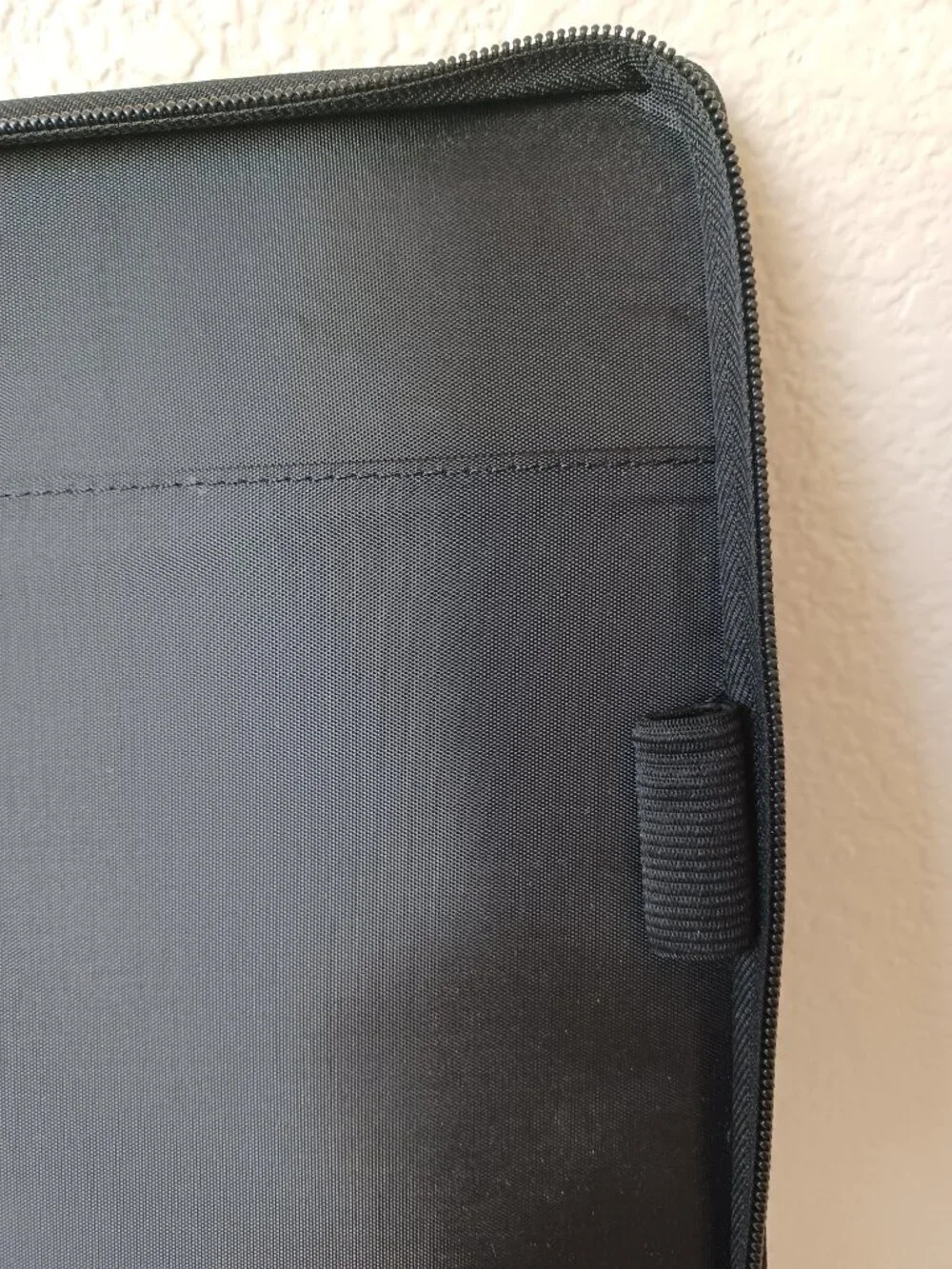 Cambridge Portfolio Organizer with Zipper, Black